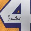 imageAutographedSigned Jerry West Los Angeles LA Yellow Basketball Jersey JSA COA