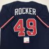 imageAutographedSigned John Rocker Atlanta Blue Baseball Jersey PSADNA COA