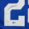 imageAutographedSigned Jonathan Taylor Indianapolis Blue Football Jersey JSA COA
