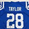 imageAutographedSigned Jonathan Taylor Indianapolis Blue Football Jersey JSA COA