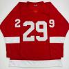 imageAutographedSigned Mike Vernon Detroit Red Hockey Jersey JSA COA