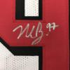 imageAutographedSigned Nick Bosa San Francisco White Football Jersey JSA COA