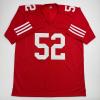 imageAutographedSigned Patrick Willis San Francisco Red Football Jersey Beckett BAS COA