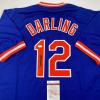 imageAutographedSigned Ron Darling New York Blue Baseball Jersey JSA COA