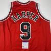 imageAutographedSigned Ron Harper Chicago Red Basketball Jersey PSADNA COA