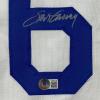 imageAutographedSigned Steve Garvey Los Angeles LA White Baseball Jersey Beckett BAS COA