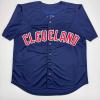 imageAutographedSigned Steven Kwan Cleveland Blue Baseball Jersey JSA COA