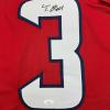 imageAutographedSigned Tank Dell Houston Red Football Jersey Beckett BAS COA