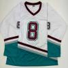 imageAutographedSigned Teemu Selanne HOF Anaheim White Retro Hockey Jersey JSA COA