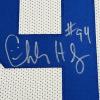imageFramed AutographedSigned Charles Haley 35x39 Dallas White Football Jersey JSA COA