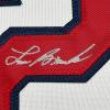 imageFramed AutographedSigned Lou Brock 33x42 St Louis White Baseball Jersey JSA COA