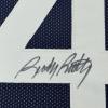 imageFramed AutographedSigned Rudy Ruettiger 33x42 Notre Dame Blue Rudy College Football Jersey JSA COA