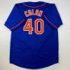 imageAutographedSigned Bartolo Colon New York Blue Baseball Jersey Beckett BAS COA