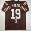 imageAutographedSigned Bernie Kosar Cleveland Brown Football Jersey JSA COA