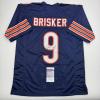 imageAutographedSigned Jaquan Brisker Chicago Blue Football Jersey JSA COA