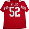 imageAutographedSigned Patrick Willis San Francisco Red Football Jersey Beckett BAS COA