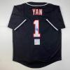 imageAutographedSigned Petr Yan UFC MMA Black Ultimate Fighting Jersey Shirt PSADNA COA