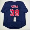 imageAutographedSigned Steven Kwan Cleveland Blue Baseball Jersey JSA COA