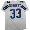 imageAutographedSigned Tony Dorsett Dallas White Football Jersey JSA COA