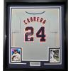 imageFramed AutographedSigned Miguel Cabrera 33x42 Detroit Grey Baseball Jersey JSA COA