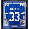 imageFramed AutographedSigned Tony Dorsett 33x42 Dallas Retro Blue Football Jersey JSA COA