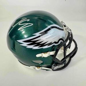 imageAutographedSigned LeSean McCoy Philadelphia Eagles Mini Football Helmet JSA COA