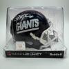 imageAutographedSigned Lawrence Taylor New York Giants Retro Mini Football Helmet Beckett BAS COA