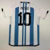 imageAutographedSigned Lionel Leo Messi Argentina BlueWhite Soccer Jersey Beckett BAS COALOA