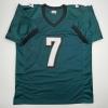 imageAutographedSigned Michael Mike Vick Philadelphia Green Football Jersey PSADNA COA