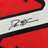 imageFacsimile Autographed Deion Sanders San Francisco Red Reprint Laser Auto Football Jersey Size Mens XL