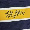 imageFacsimile Autographed Marshawn Lynch Cal California Blue Reprint Laser Auto College Football Jersey Size Mens XL