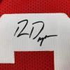 imageFacsimile Autographed Ron Dayne Wisconsin Red Reprint Laser Auto College Football Jersey Size Mens XL