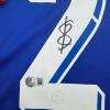 imageFramed AutographedSigned Bradley Barcola 35x39 France French National Team Blue Soccer Jersey Beckett BAS COA