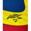 imageFramed AutographedSigned David Villa 35x39 FC Barcelona Blue Soccer Jersey Beckett BAS COA