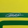 imageFramed AutographedSigned Ricardo Kaka 35x39 Brazil Yellow Soccer Futbol Jersey Beckett BAS COA