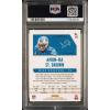 imageGraded 2021 Panini Phoenix AmonRa St Brown 131 Fire Burst Rookie RC Football Card PSA 10 Gem Mint