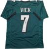 imageAutographedSigned Michael Mike Vick Philadelphia Green Football Jersey PSADNA COA