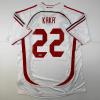 imageAutographedSigned Ricardo Kaka AC Milan White Soccer Futbol Jersey Beckett BAS COA