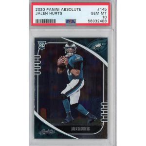 imageGraded 2020 Panini Absolute Jalen Hurts 145 Rookie RC Football Card PSA 10 Gem Mint