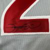 imageAutographedSigned Sammy Sosa Chicago Grey Baseball Jersey Beckett BAS COA