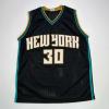 imageFacsimile Autographed Breanna Stewart New York Black Reprint Laser Auto Basketball Jersey Size Mens XL