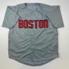 imageFacsimile Autographed David Ortiz Boston Grey Reprint Laser Auto Baseball Jersey Size Mens XL