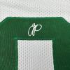 imageFacsimile Autographed Jayson Tatum Boston White Reprint Laser Auto Basketball Jersey Size Mens XL