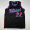 imageFacsimile Autographed Jimmy Butler Miami Black Vice City Reprint Laser Auto Basketball Jersey Size Mens XL