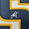 imageFacsimile Autographed Nikola Jokic Denver White Reprint Laser Auto Basketball Jersey Size Mens XL