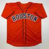 imageFacsimile Autographed Yordan Alvarez Houston Orange Reprint Laser Auto Baseball Jersey Size Mens XL