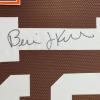 imageFramed AutographedSigned Bernie Kosar 33x42 Cleveland Brown Football Jersey JSA COA