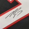 imageFramed AutographedSigned Michael Mike Vick 33x42 Atlanta Retro Black Football Jersey JSA COA