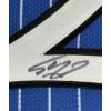 imageFramed AutographedSigned Shaquille Shaq ONeal 33x42 Orlando Blue Pinstripe Basketball Jersey Beckett BAS COA