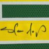 imageFramed AutographedSigned Shawn Kemp 33x42 Seattle Green Basketball Jersey JSA COA